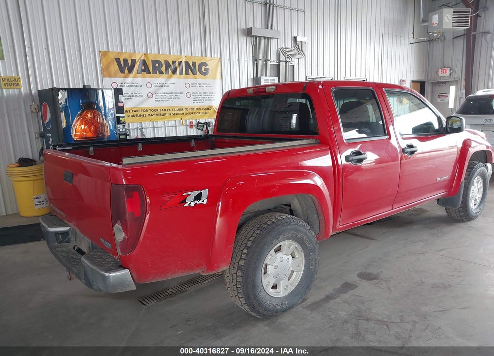 2005 CHEVROLET COLORADO LS VIN: 1GCDT136958118877