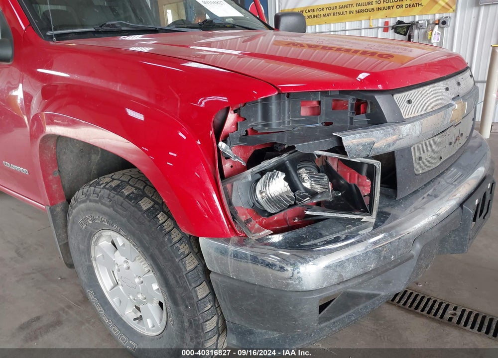2005 CHEVROLET COLORADO LS VIN: 1GCDT136958118877