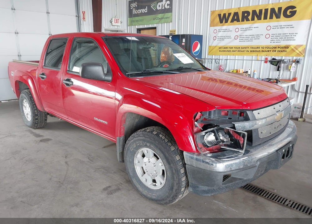 2005 CHEVROLET COLORADO LS VIN: 1GCDT136958118877