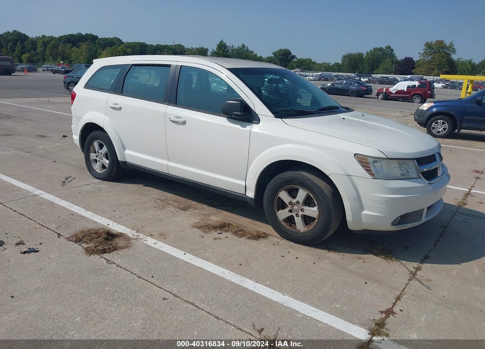 2009 DODGE JOURNEY SE VIN: 3D4GG47B59T599442