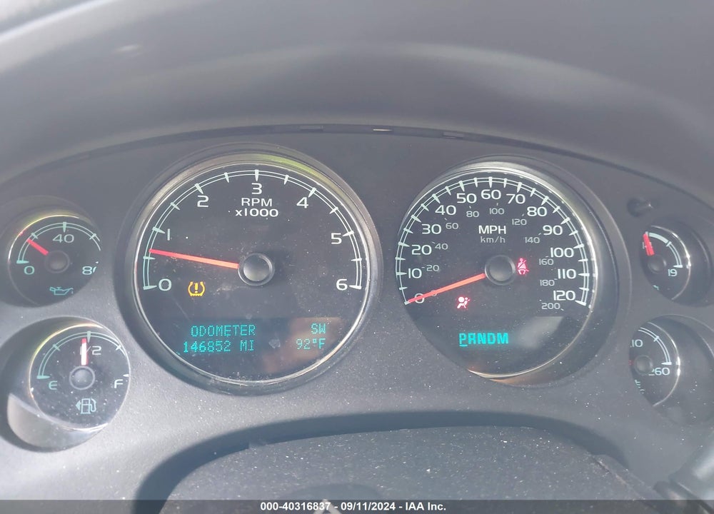 2011 CHEVROLET SILVERADO 1500 LTZ VIN: 3GCPKTE34BG316108