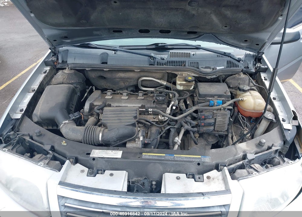 2007 SATURN ION 2 VIN: 1G8AJ55F37Z162779
