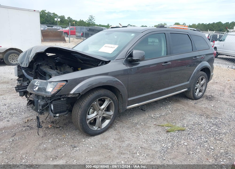 2017 DODGE JOURNEY CROSSROAD PLUS VIN: 3C4PDCGB0HT619773