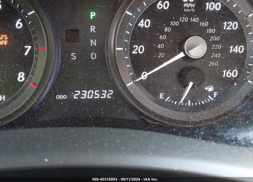 2007 LEXUS ES 350 VIN: JTHBJ46G172115821