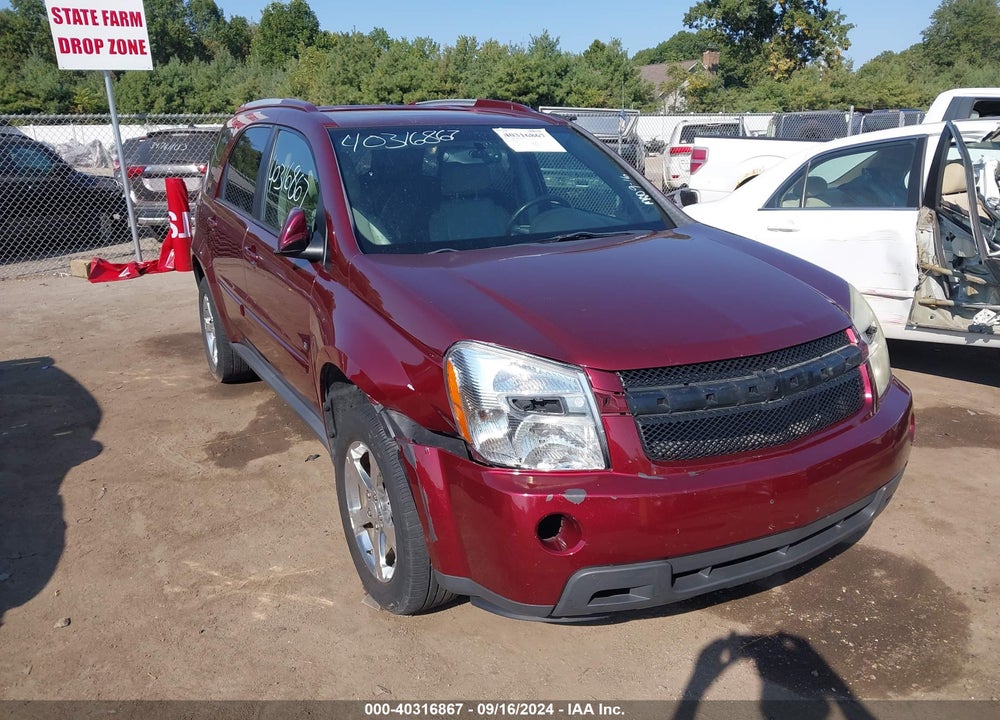 2007 CHEVROLET EQUINOX LT VIN: 2CNDL63F576011553