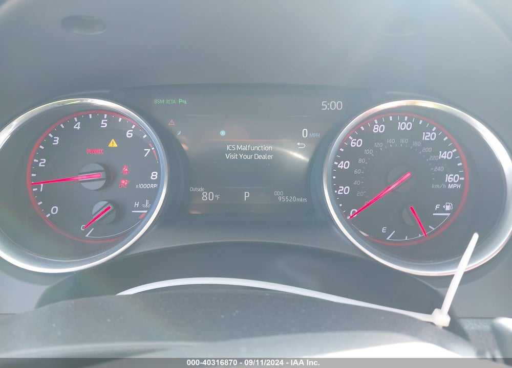 2019 TOYOTA CAMRY XSE V6 VIN: 4T1BZ1HK3KU022883