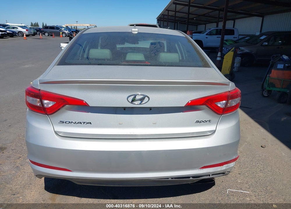2017 HYUNDAI SONATA SPORT VIN: 5NPE34AF6HH443775