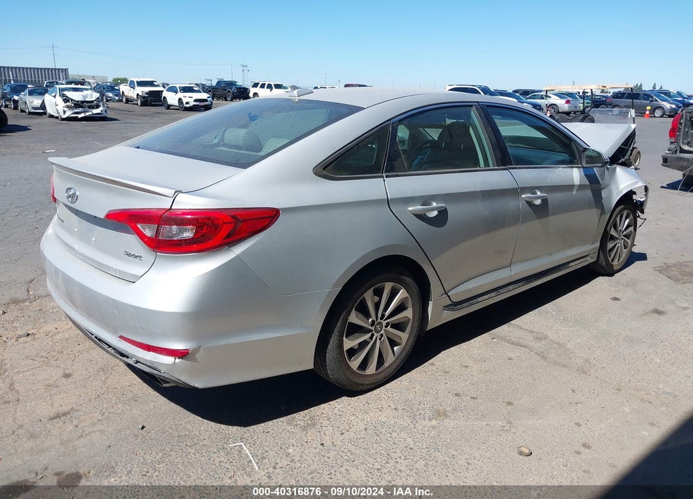 2017 HYUNDAI SONATA SPORT VIN: 5NPE34AF6HH443775