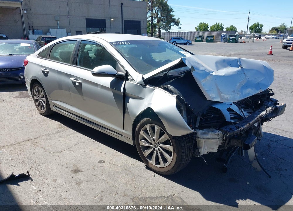 2017 HYUNDAI SONATA SPORT VIN: 5NPE34AF6HH443775