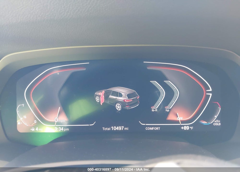 2022 BMW X5 XDRIVE40I VIN: 5UXCR6C06N9M31154