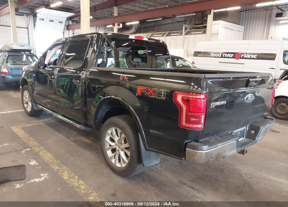 2015 FORD F-150 LARIAT VIN: 1FTEW1EF3FFA93299