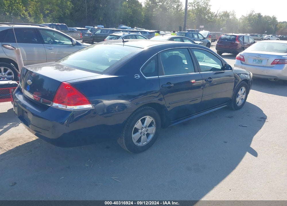 2009 CHEVROLET IMPALA LT VIN: 2G1WT57N891229813