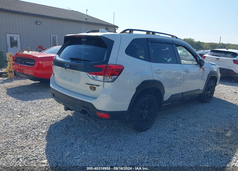 2022 SUBARU FORESTER WILDERNESS VIN: JF2SKAMC3NH473155
