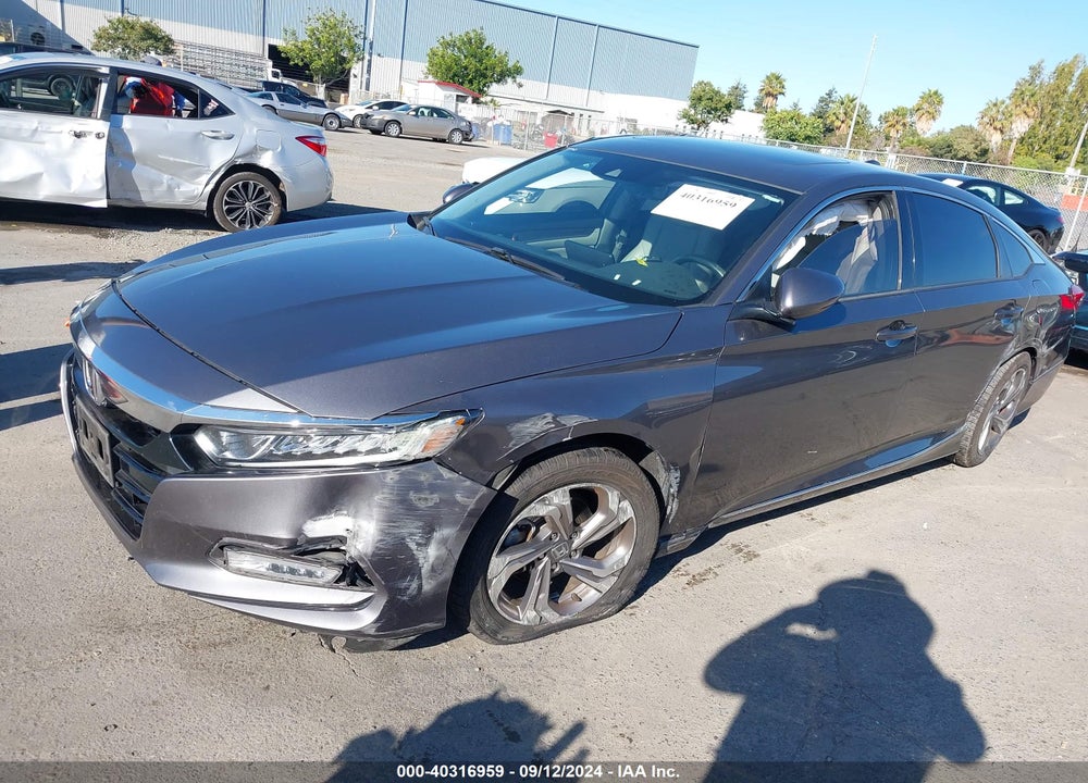 2018 HONDA ACCORD EX-L VIN: 1HGCV1F5XJA055804
