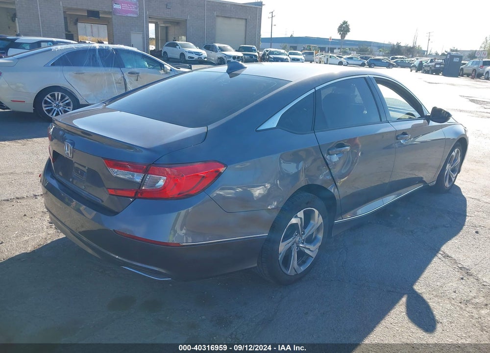2018 HONDA ACCORD EX-L VIN: 1HGCV1F5XJA055804