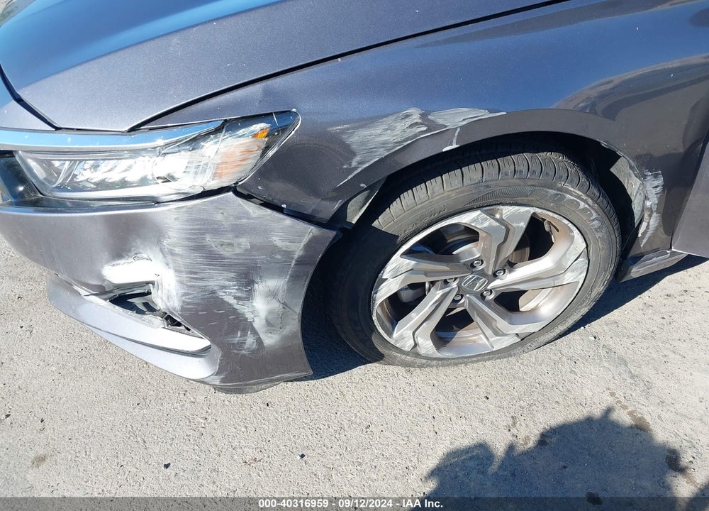 2018 HONDA ACCORD EX-L VIN: 1HGCV1F5XJA055804