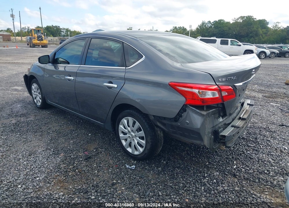 2019 NISSAN SENTRA S VIN: 3N1AB7AP0KY411056