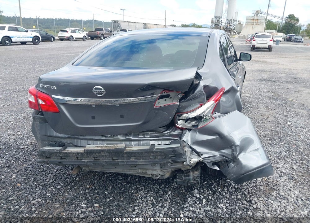 2019 NISSAN SENTRA S VIN: 3N1AB7AP0KY411056