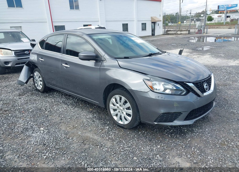 2019 NISSAN SENTRA S VIN: 3N1AB7AP0KY411056