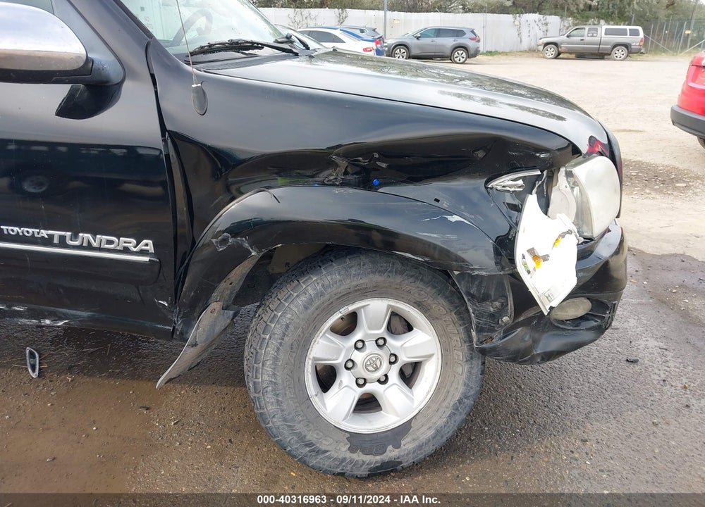 2006 TOYOTA TUNDRA SR5 V8 VIN: 5TBDT44146S523118