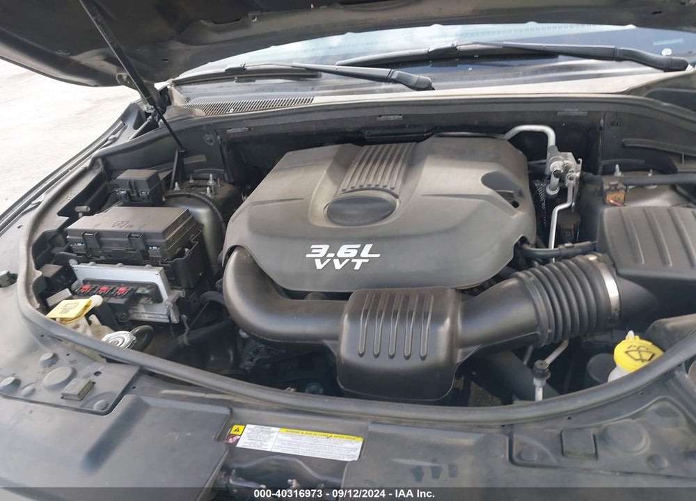 2012 DODGE DURANGO CREW VIN: 1C4RDHDG6CC116985