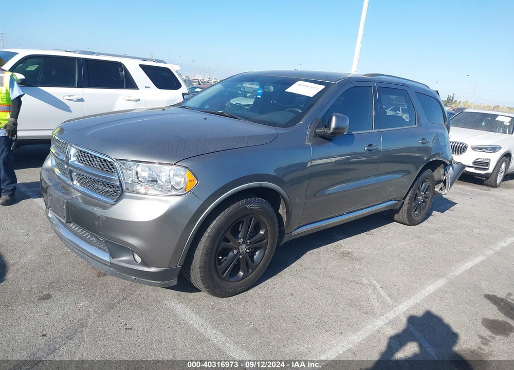 2012 DODGE DURANGO CREW VIN: 1C4RDHDG6CC116985