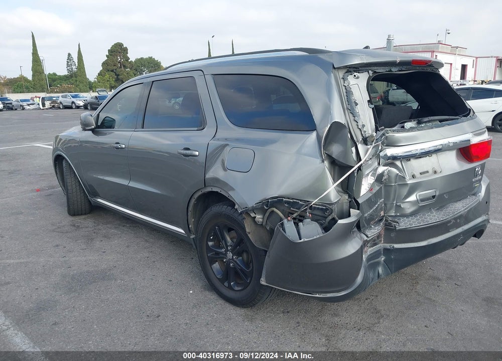2012 DODGE DURANGO CREW VIN: 1C4RDHDG6CC116985