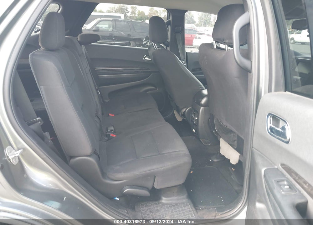 2012 DODGE DURANGO CREW VIN: 1C4RDHDG6CC116985