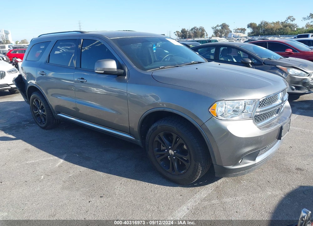 2012 DODGE DURANGO CREW VIN: 1C4RDHDG6CC116985