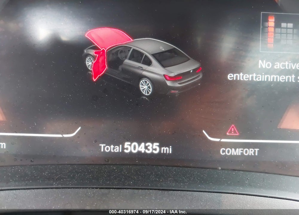 2022 BMW 330I XDRIVE VIN: 3MW5R7J0XN8C78367