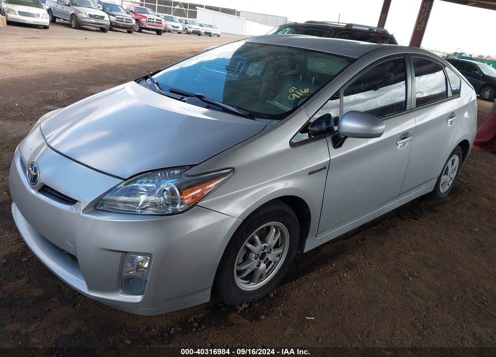 2010 TOYOTA PRIUS IV VIN: JTDKN3DU3A0025145