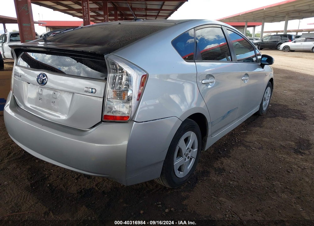 2010 TOYOTA PRIUS IV VIN: JTDKN3DU3A0025145
