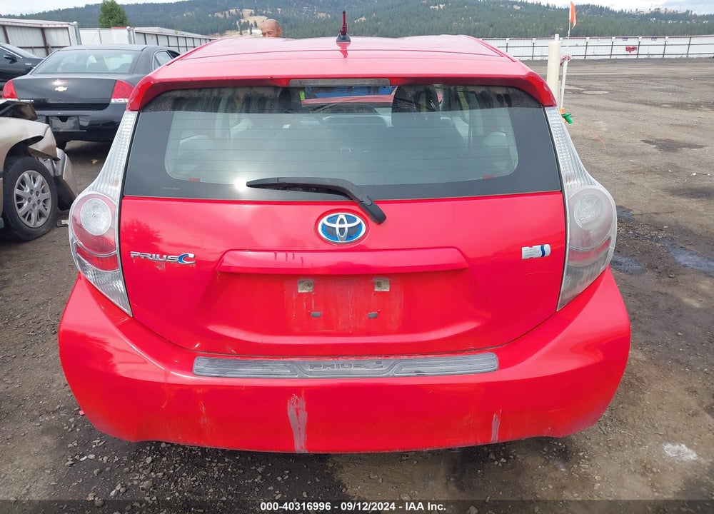 2012 TOYOTA PRIUS C TWO VIN: JTDKDTB3XC1503104