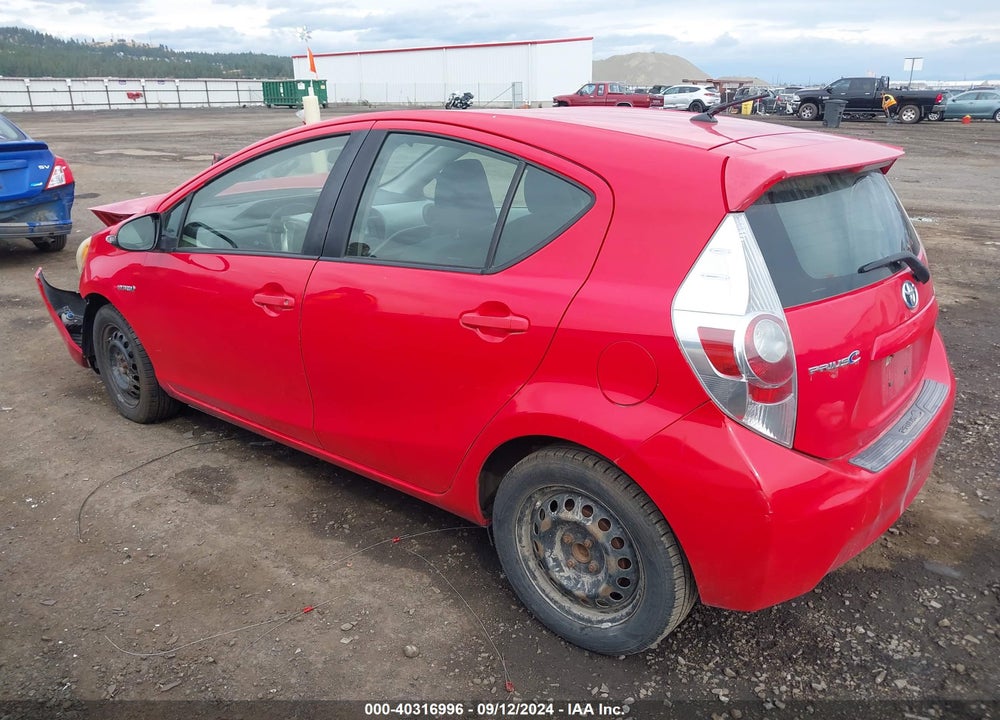 2012 TOYOTA PRIUS C TWO VIN: JTDKDTB3XC1503104