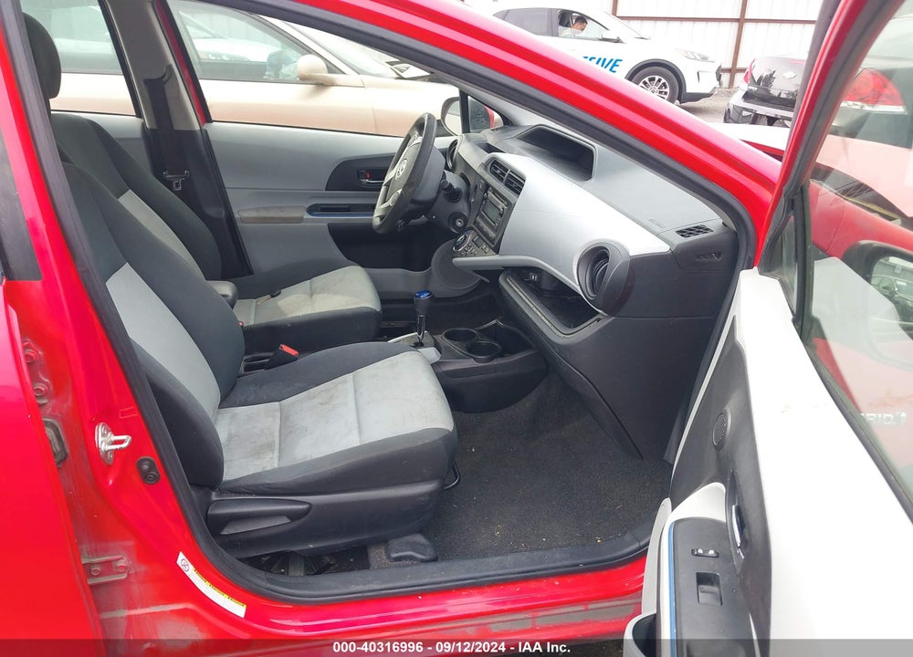 2012 TOYOTA PRIUS C TWO VIN: JTDKDTB3XC1503104