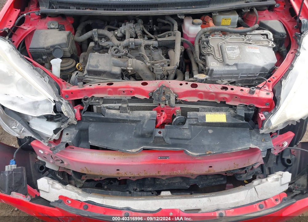 2012 TOYOTA PRIUS C TWO VIN: JTDKDTB3XC1503104
