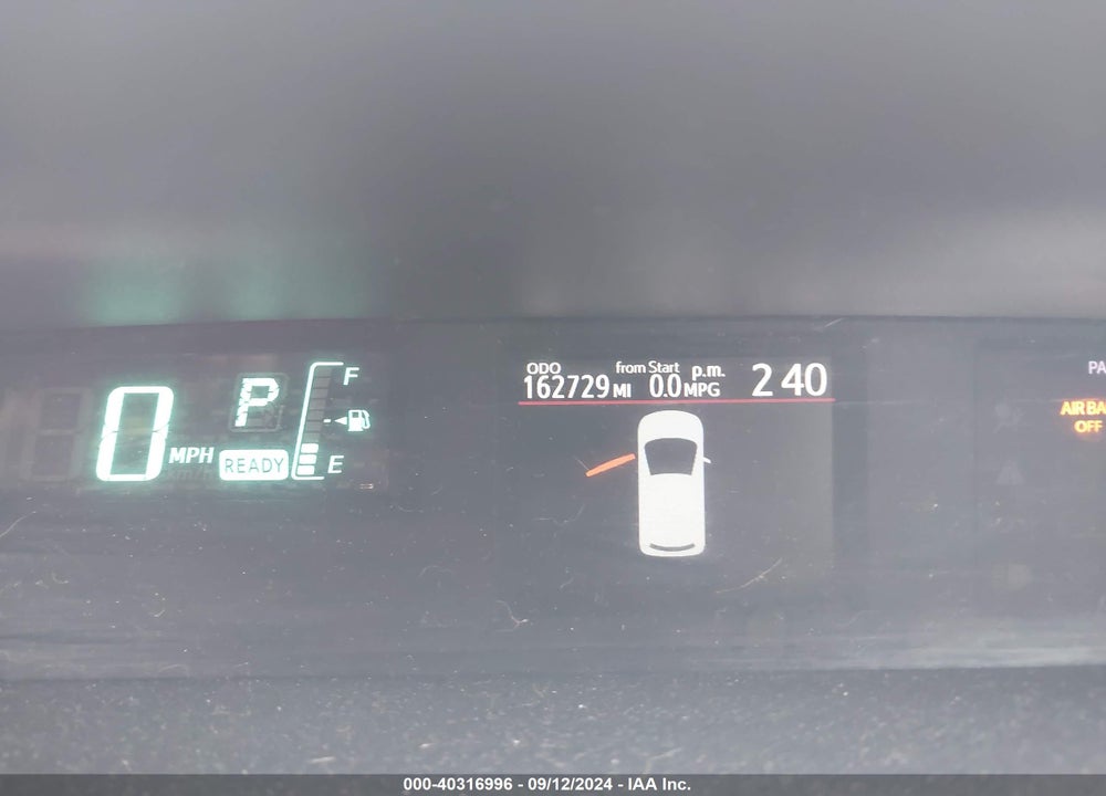 2012 TOYOTA PRIUS C TWO VIN: JTDKDTB3XC1503104