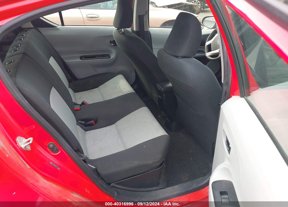 2012 TOYOTA PRIUS C TWO VIN: JTDKDTB3XC1503104