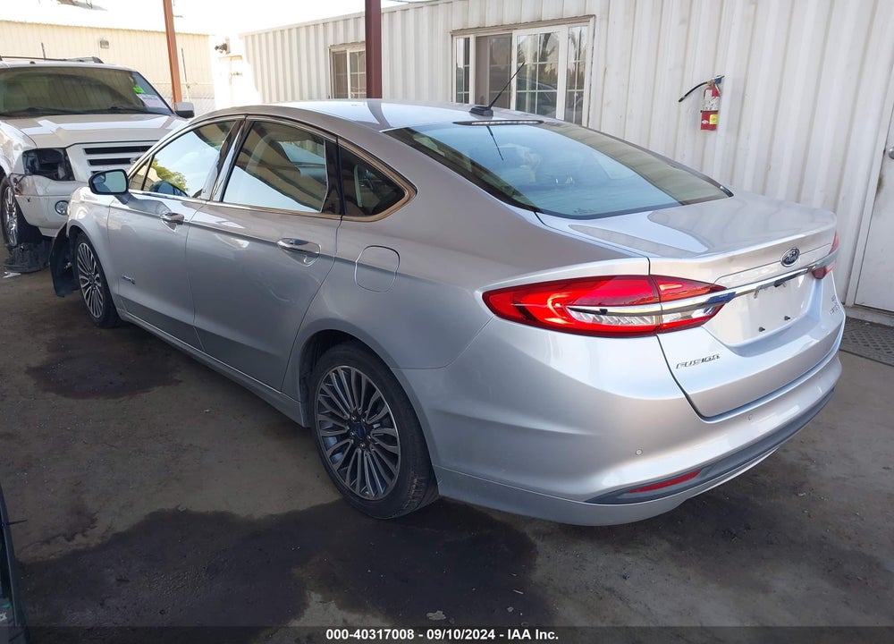 2018 FORD FUSION HYBRID SE VIN: 3FA6P0LU6JR120039