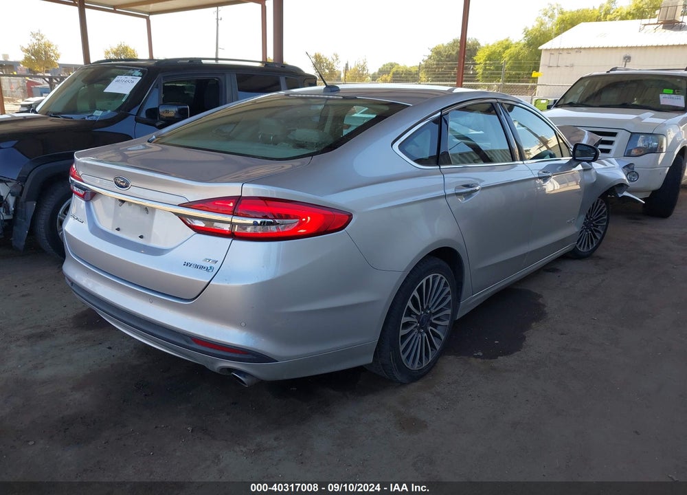 2018 FORD FUSION HYBRID SE VIN: 3FA6P0LU6JR120039