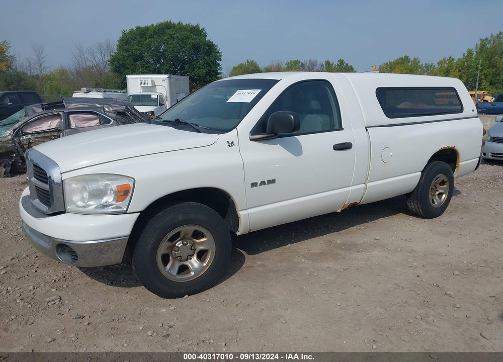 2008 DODGE RAM 1500 SLT VIN: 1D7HA16N48J180782