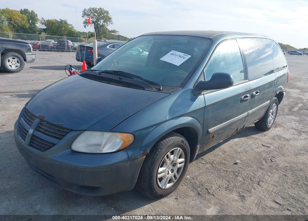 2006 DODGE CARAVAN VIN: 1D8GP25RX6B554335