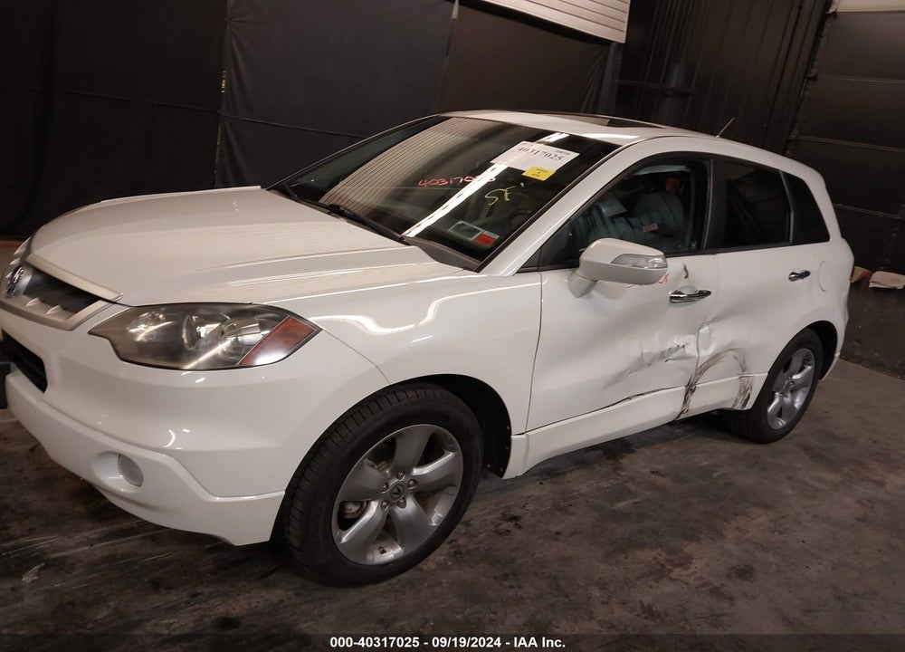 2007 ACURA RDX VIN: 5J8TB18547A016317
