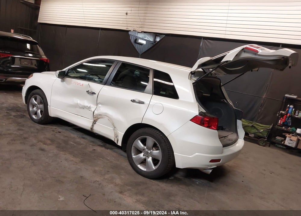 2007 ACURA RDX VIN: 5J8TB18547A016317