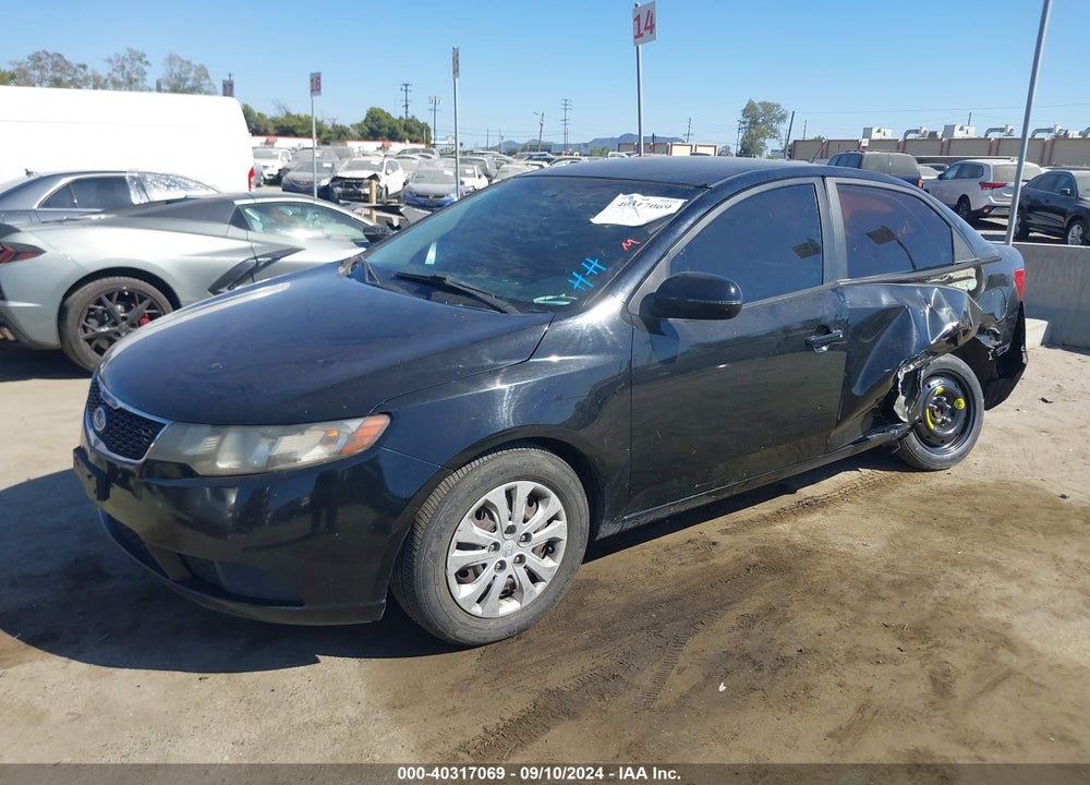 2012 KIA FORTE EX VIN: KNAFU4A24C5503444