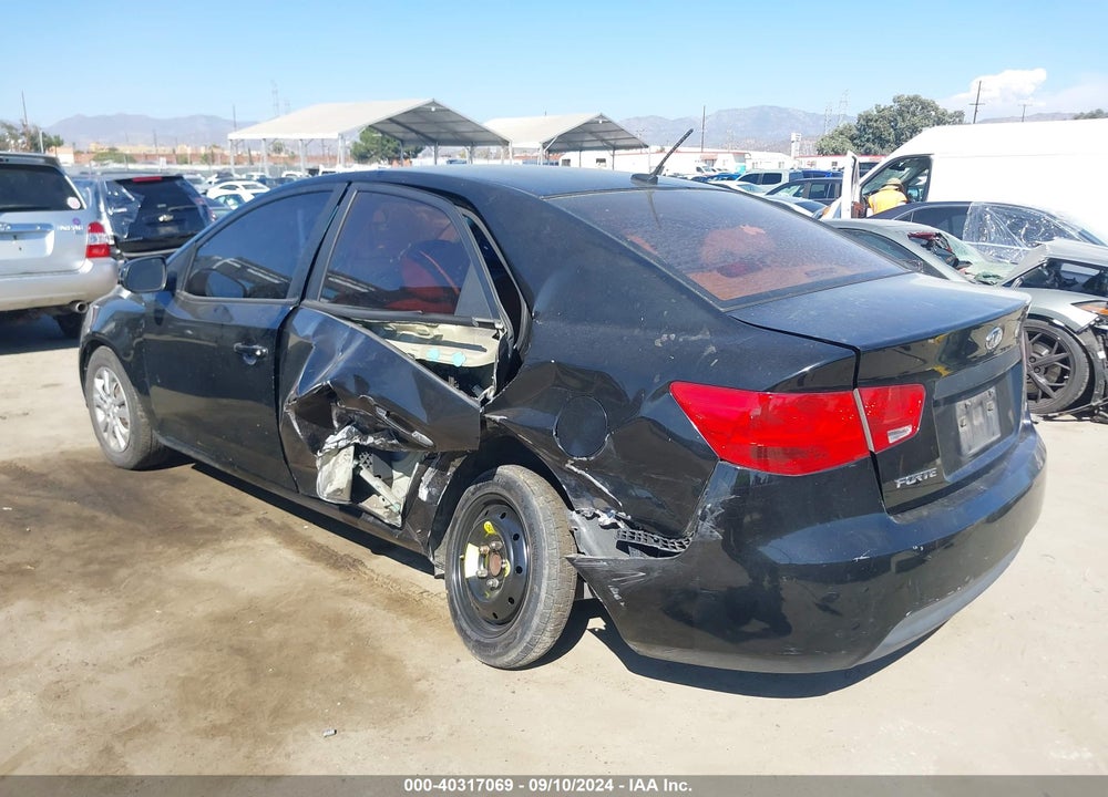 2012 KIA FORTE EX VIN: KNAFU4A24C5503444