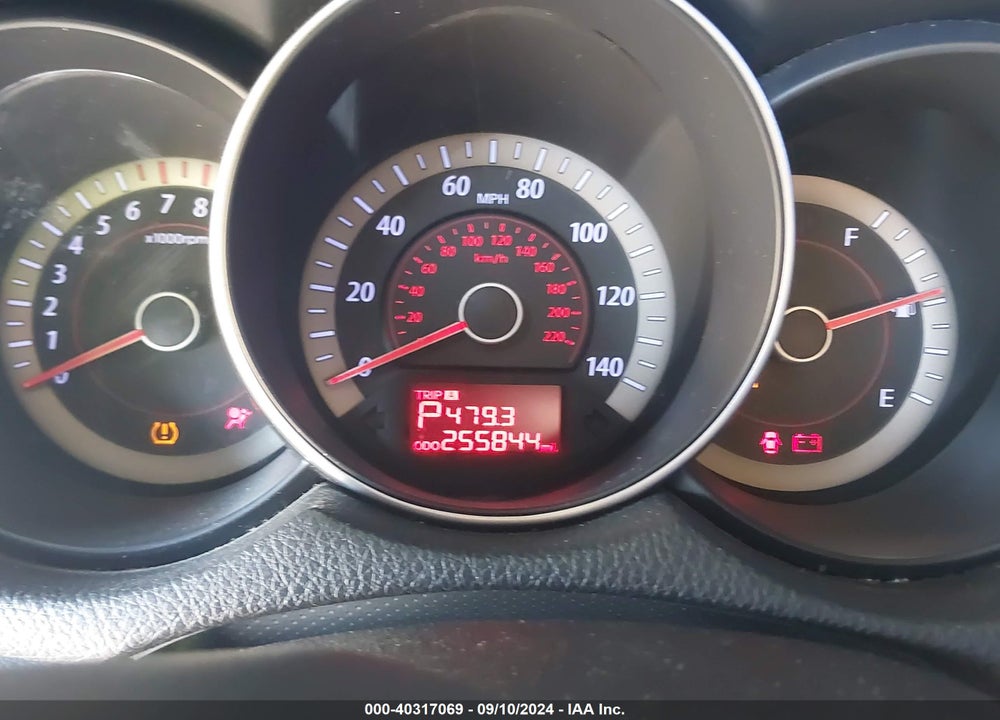 2012 KIA FORTE EX VIN: KNAFU4A24C5503444