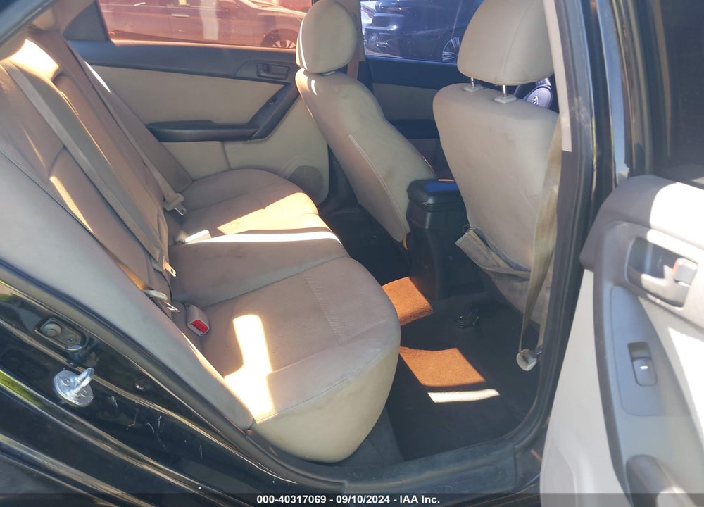 2012 KIA FORTE EX VIN: KNAFU4A24C5503444