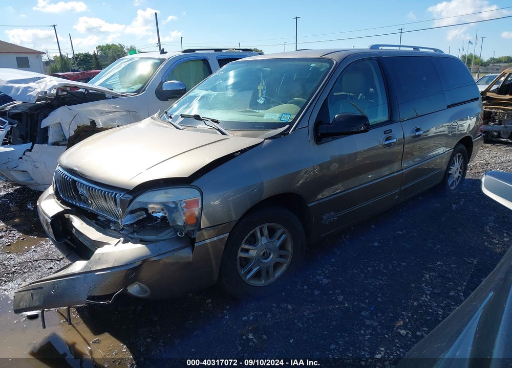 2004 MERCURY MONTEREY VIN: 2MRDA20244BJ05492