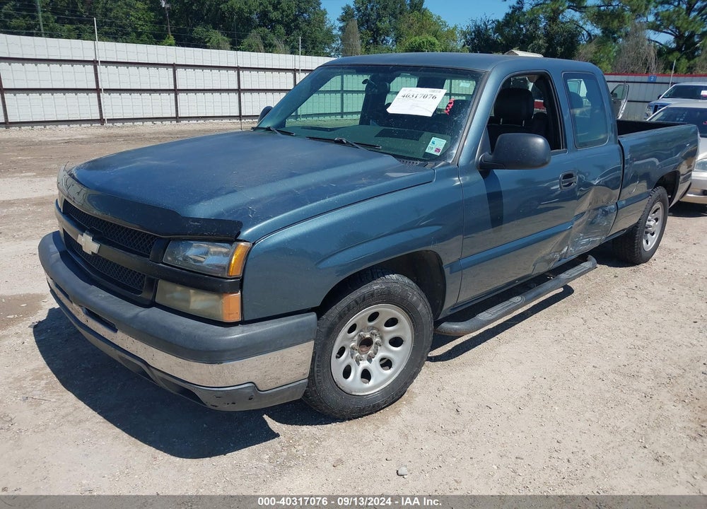 2006 CHEVROLET SILVERADO 1500 WORK TRUCK VIN: 1GCEC19X96Z252773